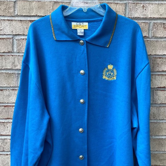 C.S.T.Sport Jackets & Blazers - PLUS SIZE -4X CST SPORT Gold Trimmed  Jacket